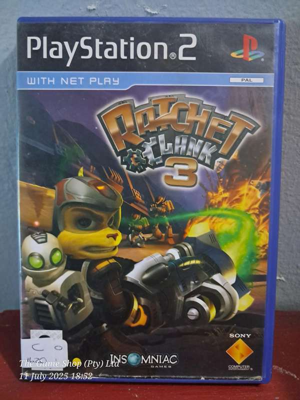 PS2 RATCHET & CLANK 3 - CIB
