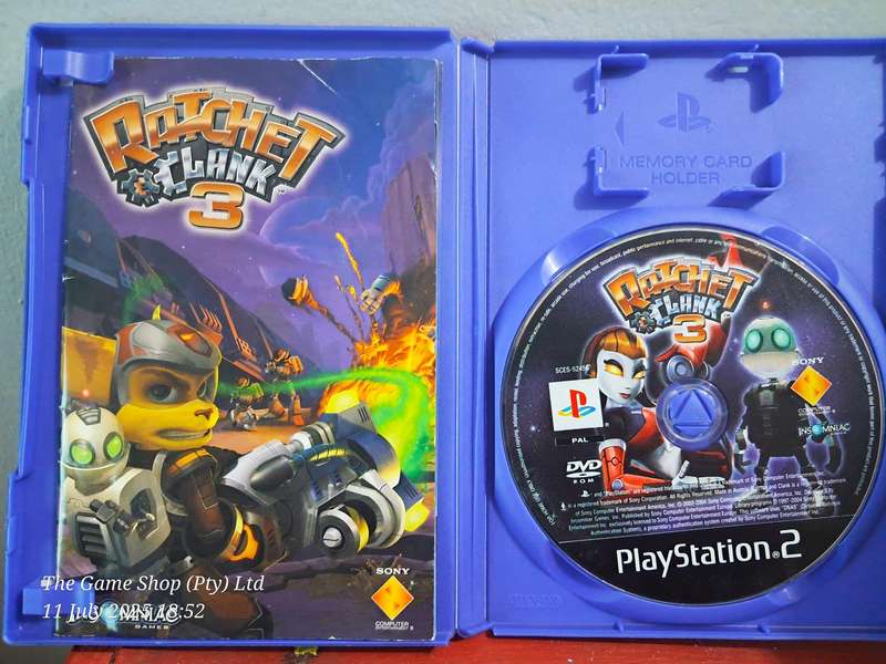PS2 RATCHET & CLANK 3 - CIB