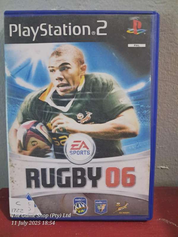PS2 RUGBY 06 - NO MANUAL