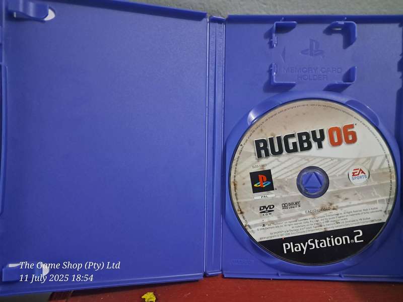 PS2 RUGBY 06 - NO MANUAL
