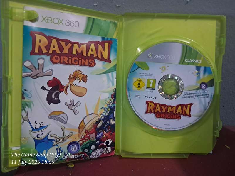 XBOX 360 RAYMAN ORIGINS - CIB