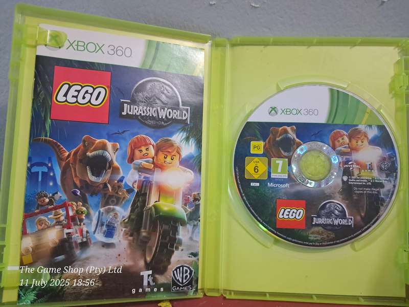 XBOX 360 LEGO JURASSIC WORLD - CIB