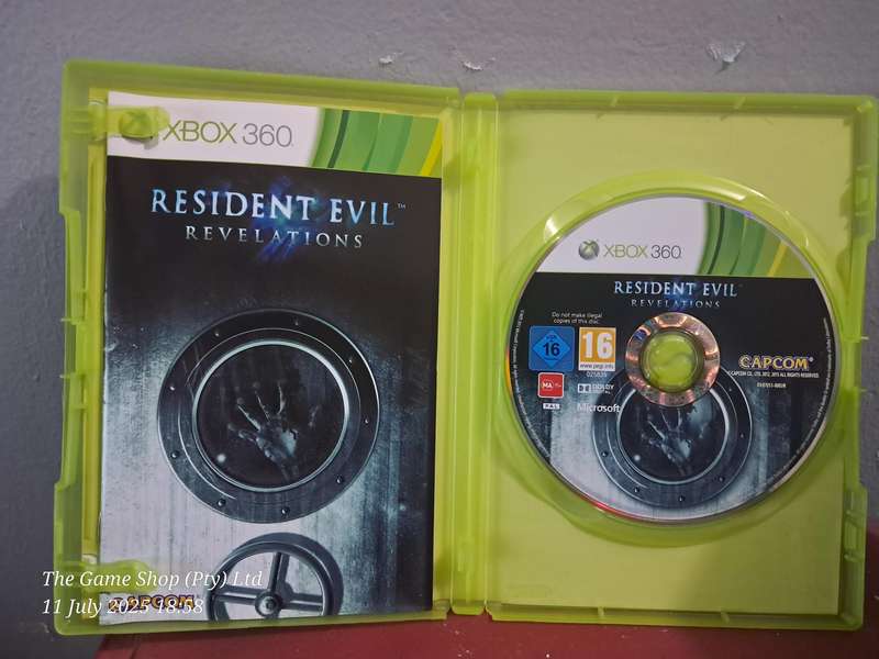 XBOX 360 RESIDENT EVIL : REVELATIONS - CIB