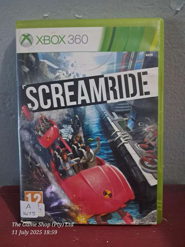 XBOX 360 SCREAMRIDE - NO MANUAL