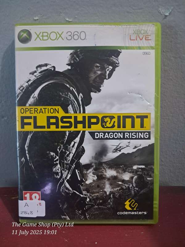 XBOX 360 OPERATION FLASHPOINT : DRAGON RISING - CIB