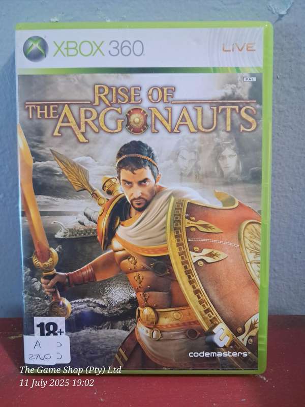XBOX 360 RISE OF THE ARGONAUTS - CIB