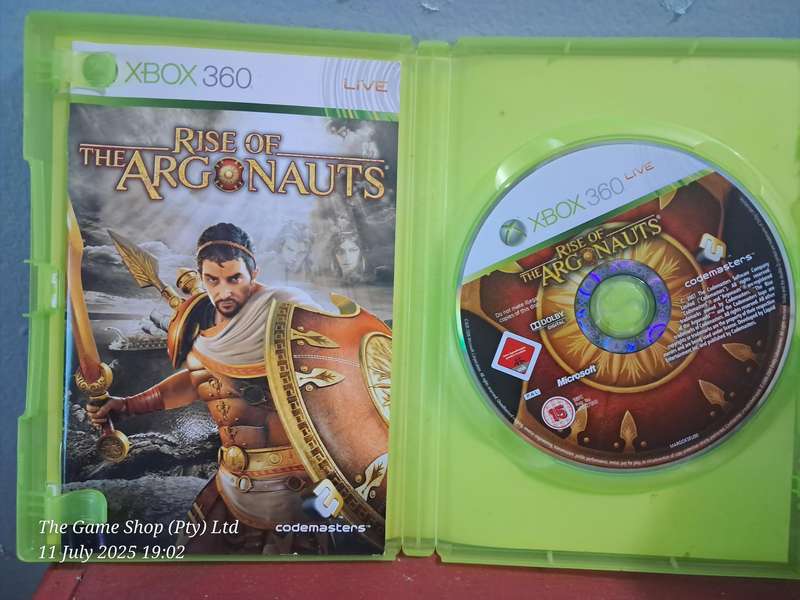XBOX 360 RISE OF THE ARGONAUTS - CIB
