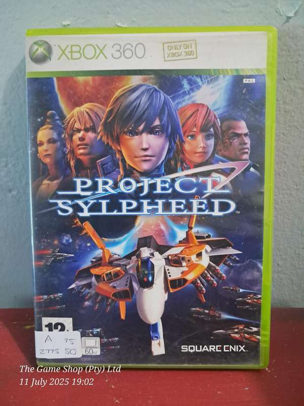 XBOX 360 PROJECT SYLPHEED - CIB