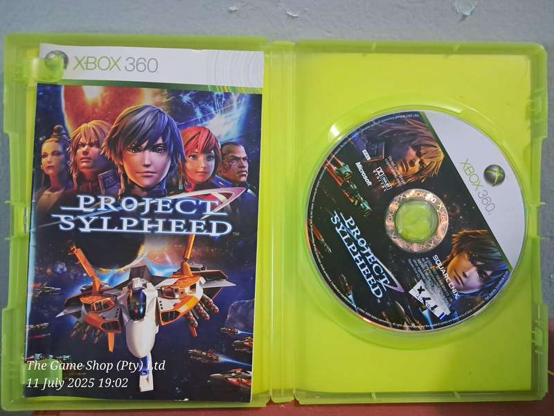 XBOX 360 PROJECT SYLPHEED - CIB
