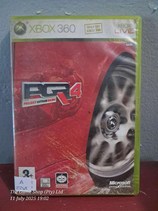 XBOX 360 PROJECT GOTHAM RACING 4 - CIB