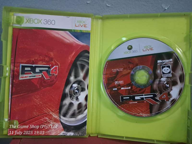 XBOX 360 PROJECT GOTHAM RACING 4 - CIB