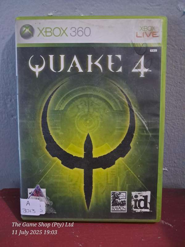 XBOX 360 QUAKE 4 - NO MANUAL