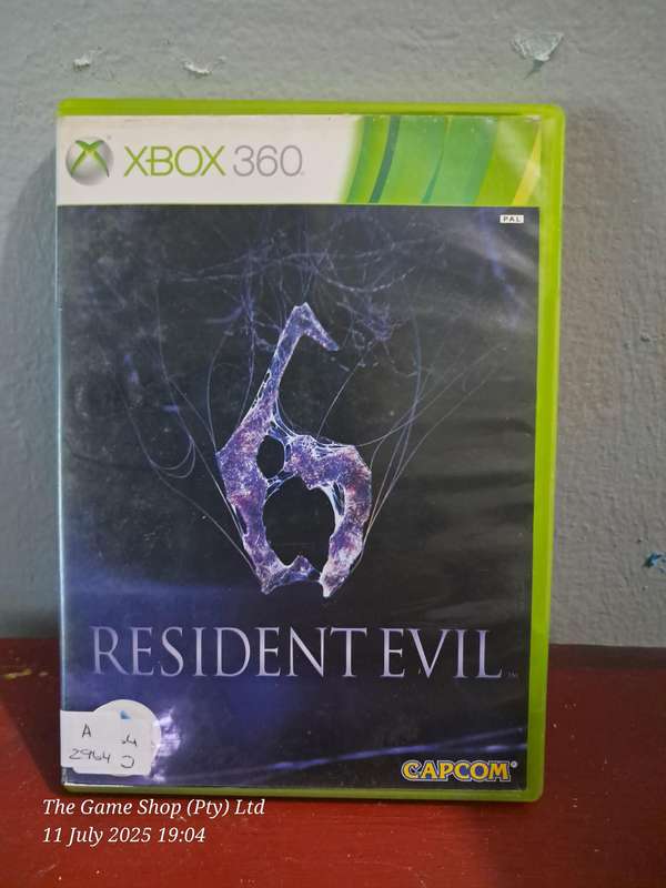 XBOX 360 RESIDENT EVIL 6 - CIB
