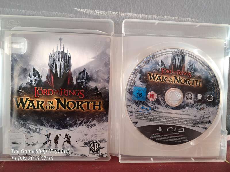 PS3 LORD OF THE RINGS  : WAR IN THE NORTH - CIB