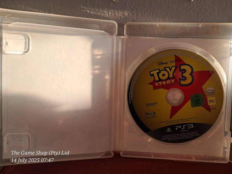 PS3 TOY STORY 3 - NO MANUAL (RE-PRINTED ARTWORK)