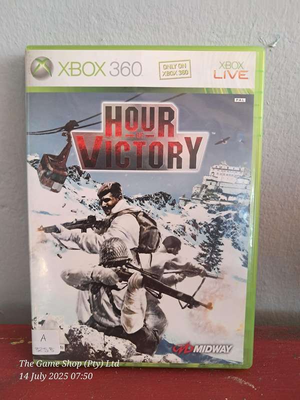 XBOX 360 HOUR OF VICTORY - CIB