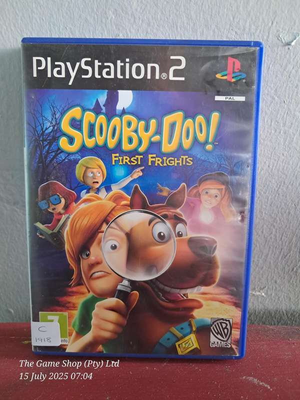PS2 SCOOBY DOO : FIRST FRIGHTS - CIB