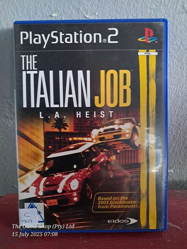 PS2 THE ITALIAN JOB : L.A HEIST - CIB
