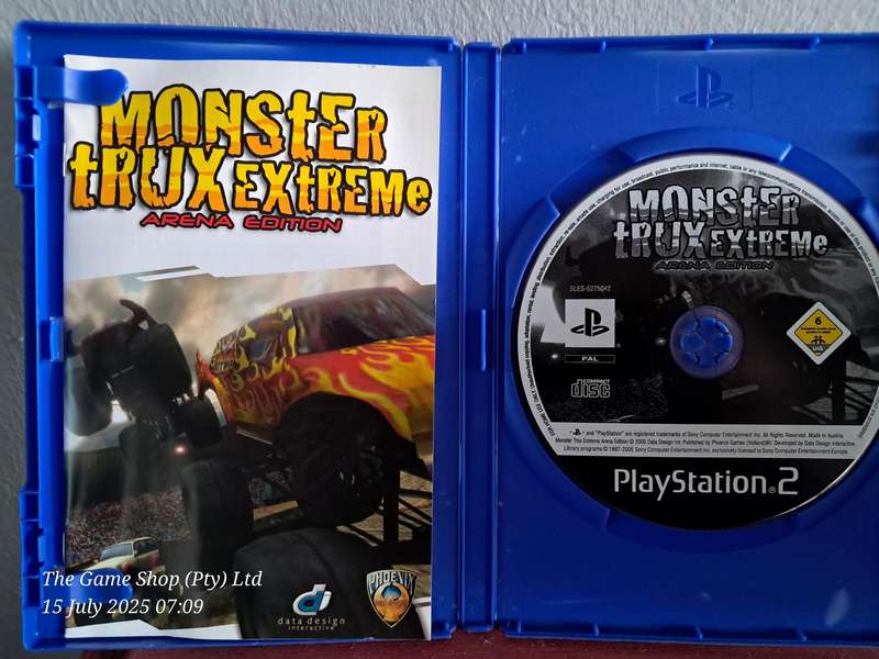 PS2 MONSTER TRUX EXTREME - CIB