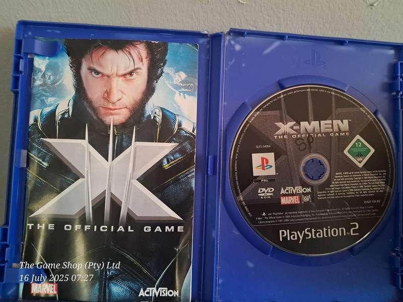 PS2 X-MEN : THE OFFICIAL GAME - CIB