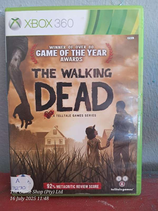 XBOX 360 THE WALKING DEAD - CIB