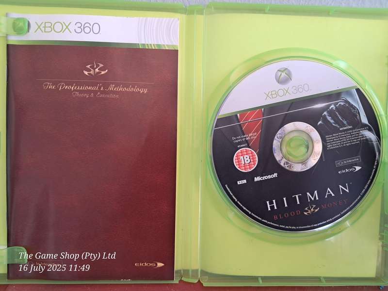 XBOX 360 HITMAN : BLOOD MONEY - CIB