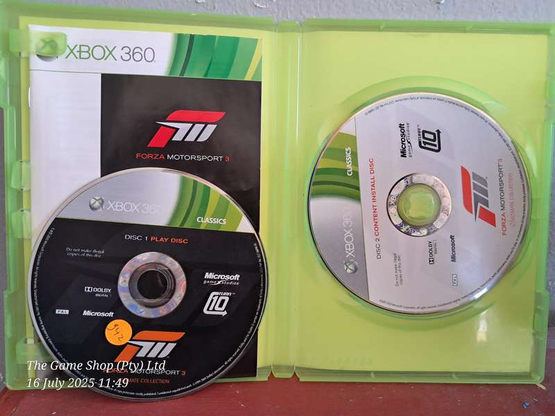 XBOX 360 FORZA MOTORSPORT 3 (ULTIMATE COLLECTION) - CIB