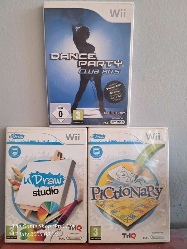 WII BUNDLE (3XGAMES)
