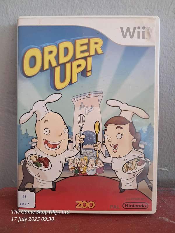 WII ORDER UP! - CIB