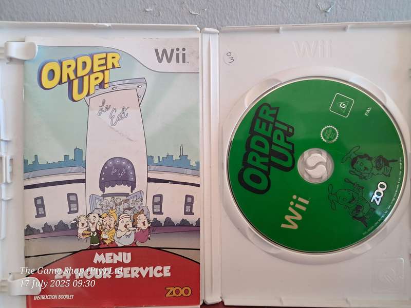 WII ORDER UP! - CIB