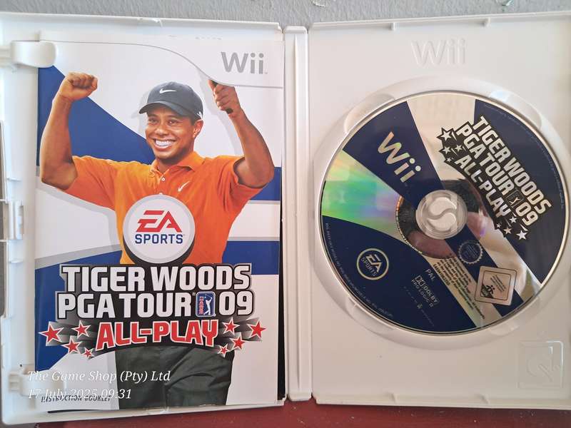 WII TIGER WOODS PGA TOUR 09 - CIB