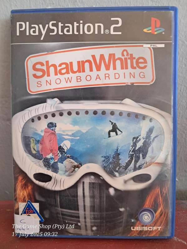 PS2 SHAUN WHITE SNOWBOARDING - NO MANUAL