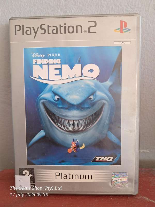 PS2 FINDING NEMO (PLATINUM) - NO MANUAL