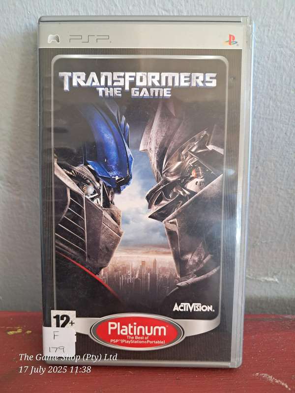 PSP TRANSFORMERS : THE GAME - CIB