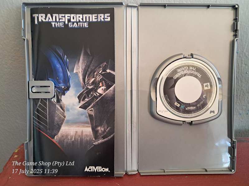 PSP TRANSFORMERS : THE GAME - CIB