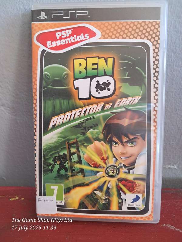 PSP BEN 10 PROTECTOR OF EARTH - CIB