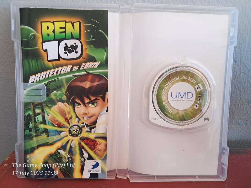 PSP BEN 10 PROTECTOR OF EARTH - CIB
