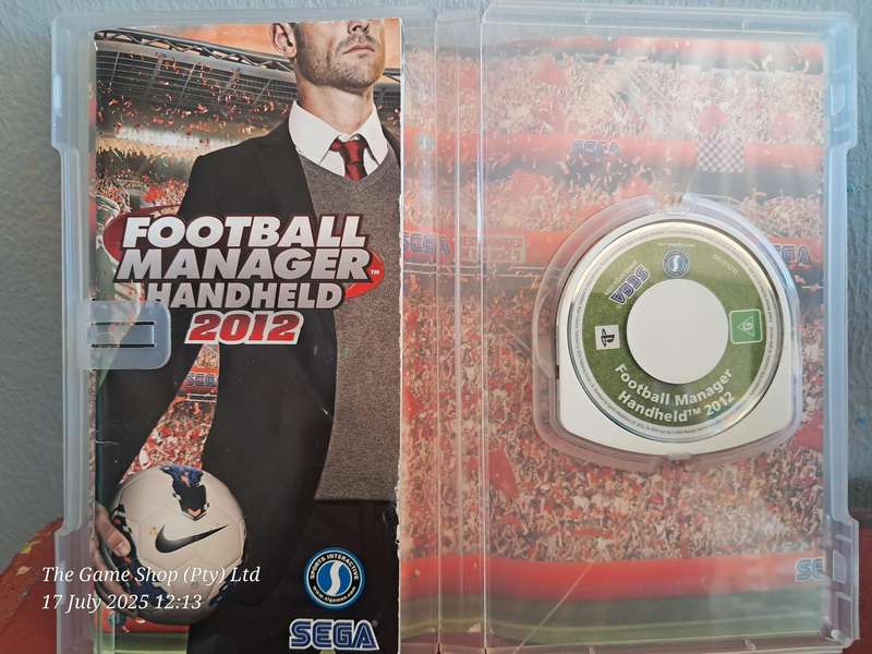 PSP FOOTBALL MANAGER HANDHELD 2012