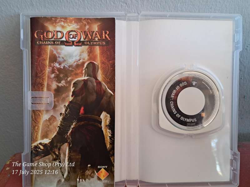 PSP GOD OF WAR : CHAINS OF OLYMPUS - CIB