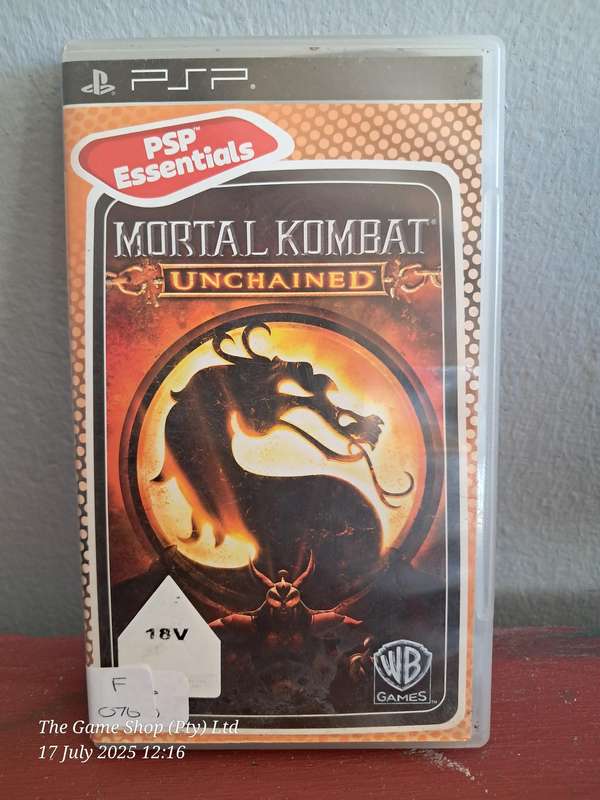 PSP MORTAL KOMBAT UNCHAINED - CIB