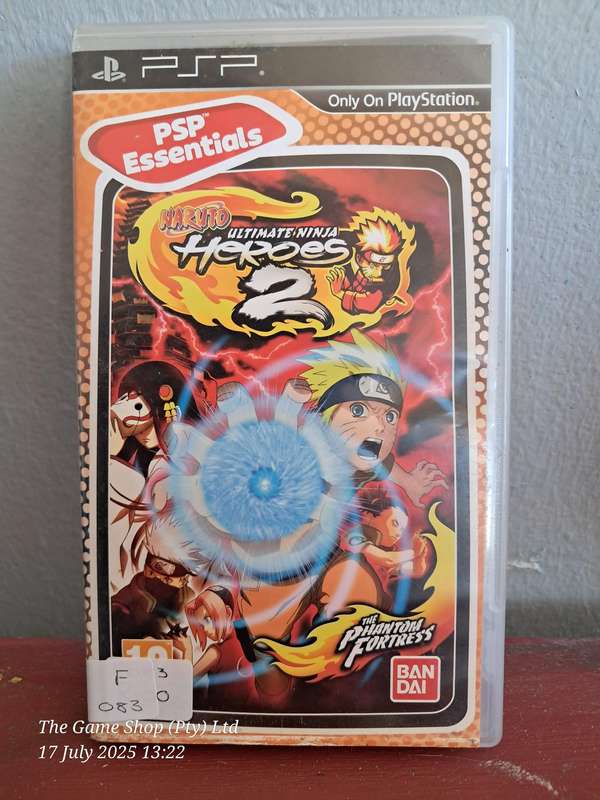 PSP NARUTO NINJA HEROES 2 - CIB