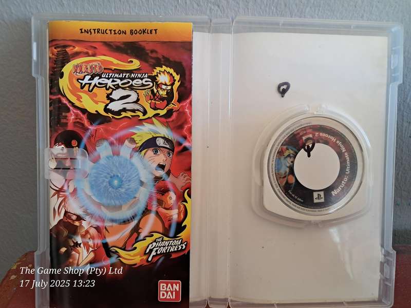 PSP NARUTO NINJA HEROES 2 - CIB