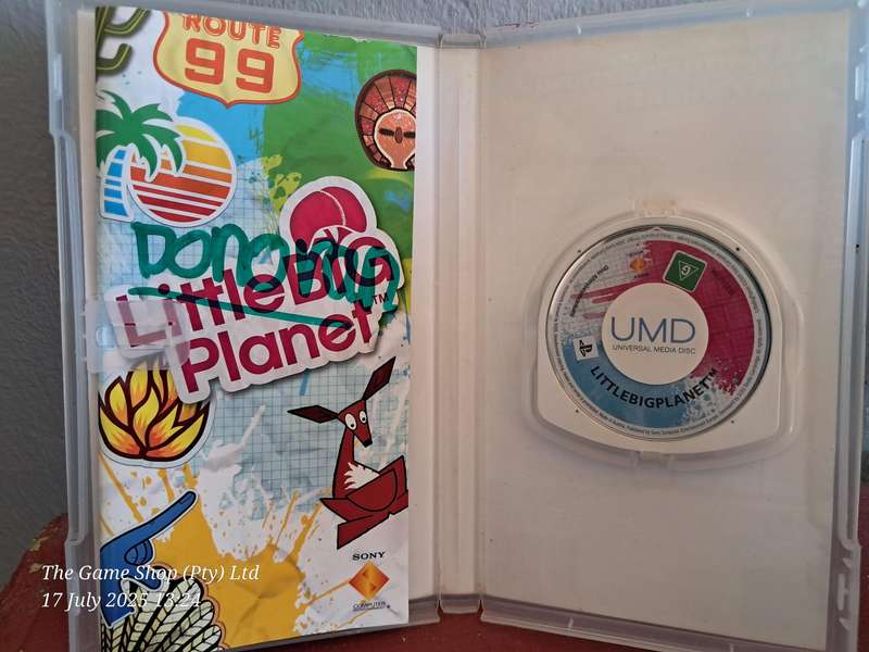 PSP LITTLE BIG PLANET - CIB
