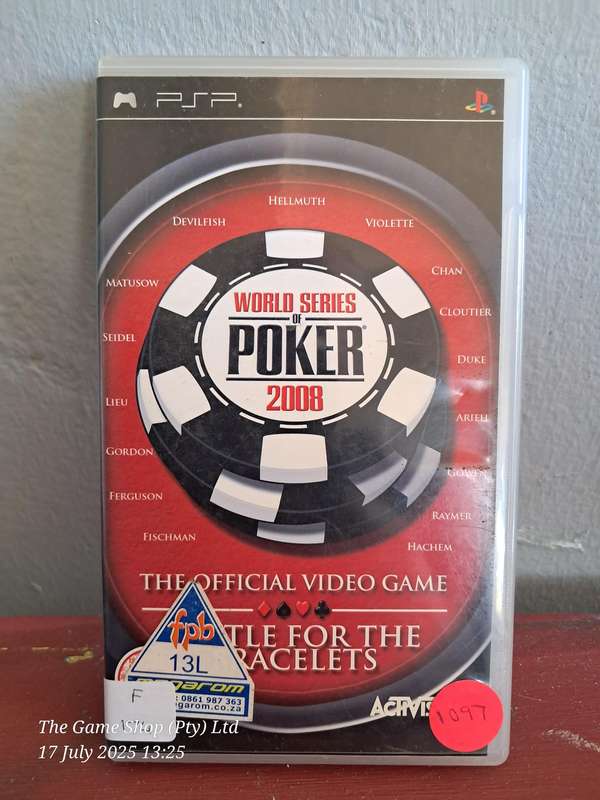 PSP WORLD SERIES OF POKER - CIB