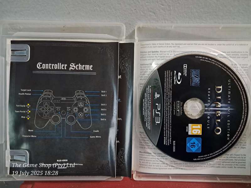 PS3 DIABLO 3 : REAPER OF SOULS - CIB