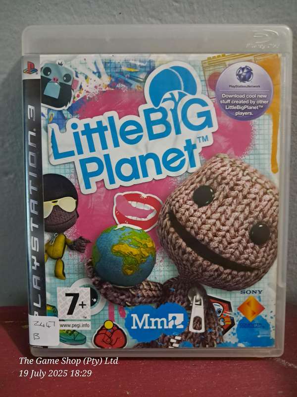 PS3 LITTLE BIG PLANET - NO MANUAL