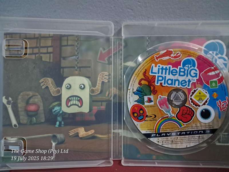 PS3 LITTLE BIG PLANET - NO MANUAL