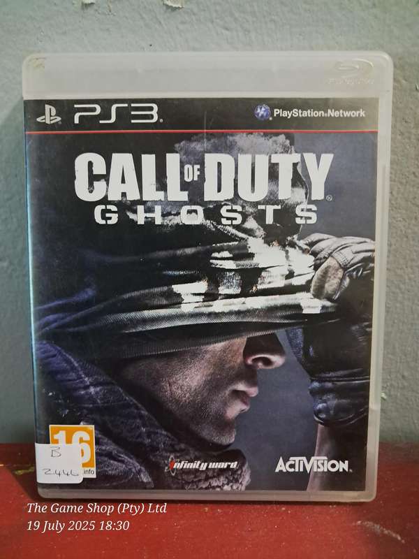 PS3 CALL OF DUTY : GHOSTS - CIB