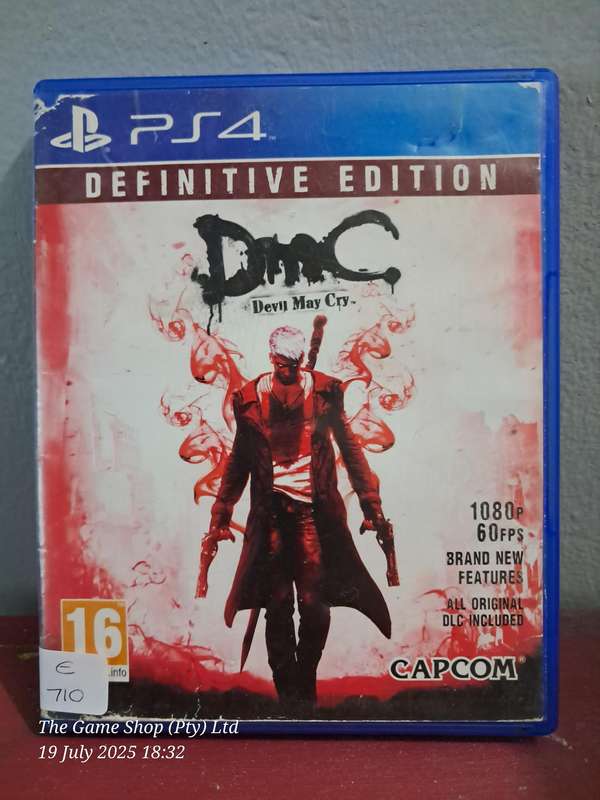 PS4 DEVIL MAY CRY (DEFINITIVE EDITION)