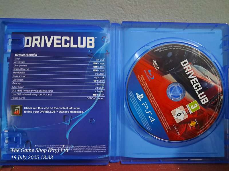 PS4 DRIVECLUB